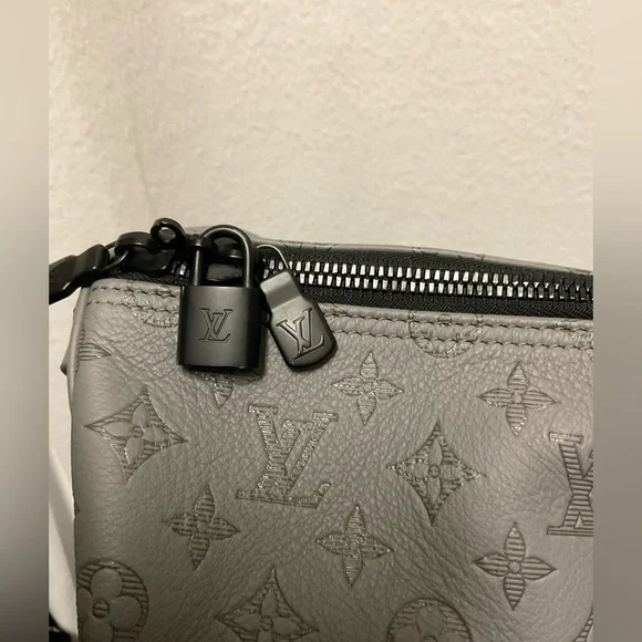 Louis Vuitton Keepall Monogram Gray Duffel Bag - Picture 11 of 16